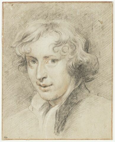 Portrait d'Antoon van Dyck jeune, de trois quarts à gauche