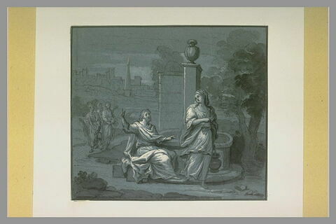 Le Christ et la Samaritaine au puits, image 2/2