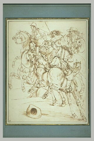 Episode d'un combat de cavalerie, image 1/1