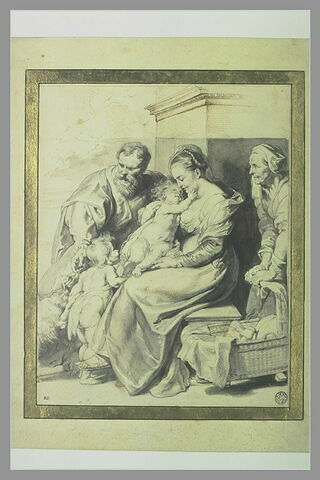 Sainte Famille avec sainte Anne, image 2/2