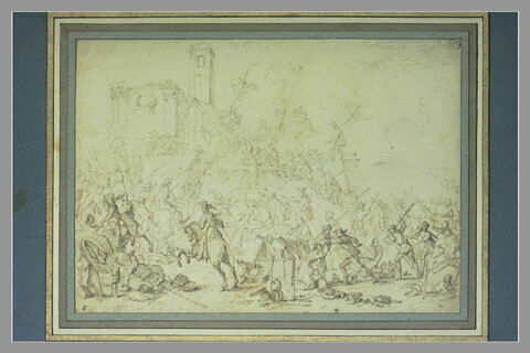 Prise d'un fortin et du campement installé au pied, image 2/3