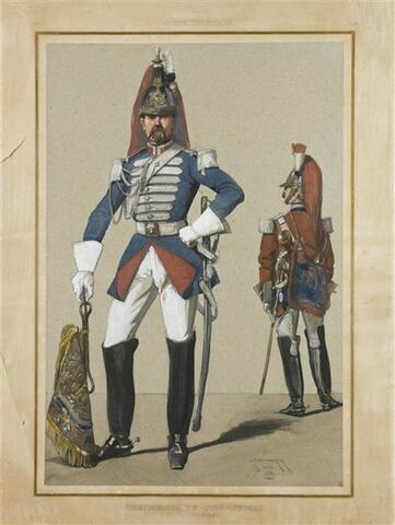 Cuirassiers ; trompettes, image 1/1
