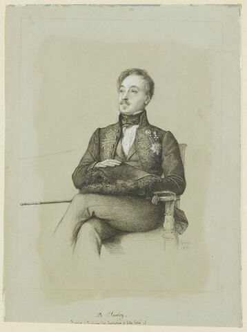 Portrait de Mr de Saulcy