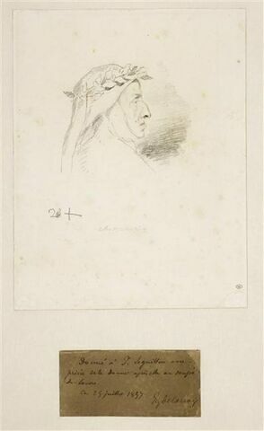 Portrait de Chopin en Dante