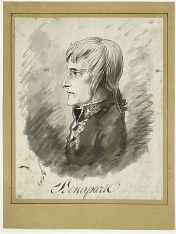 Portrait en buste de Bonaparte, général en chef de l'armée d'Italie