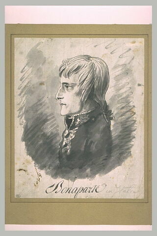 Portrait en buste de Bonaparte, général en chef de l'armée d'Italie, image 2/2