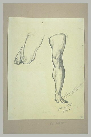 Etudes de jambes, image 2/2