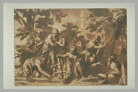 Thétis entourée des Titanides plongeant Achille dans le Styx, image 2/2
