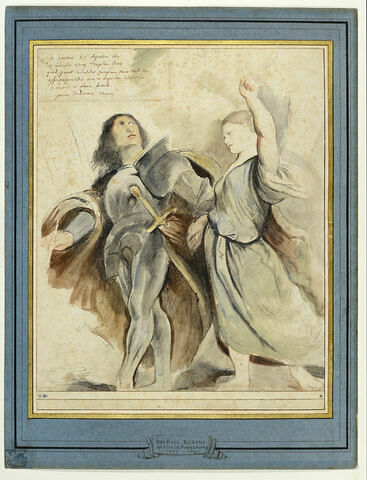 L'empereur Auguste et la Sibylle de Tibur, inspiré par Giovanni Antonio Sacchiense, dit Il Pordenone, image 3/3