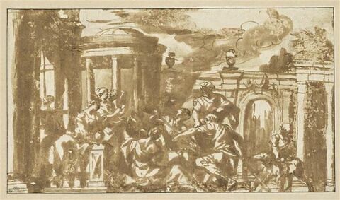 Le Sacrifice de Polyxène ou Ulysse découvrant Achille à la cour de Lycomède