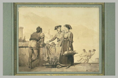 Femmes napolitaines et pêcheurs, image 2/2