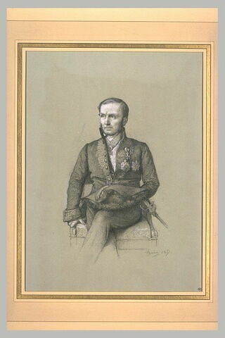 Portrait de Geoffroy Saint-Hilaire, académicien