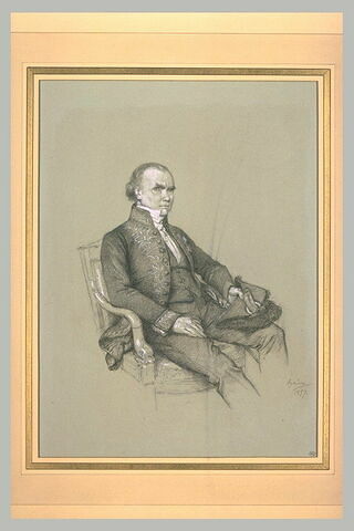 Portrait de Velpeau, académicien