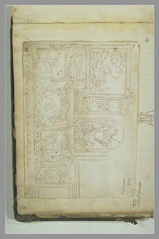 Copie partielle de la voûte de la galerie Farnèse, image 3/3