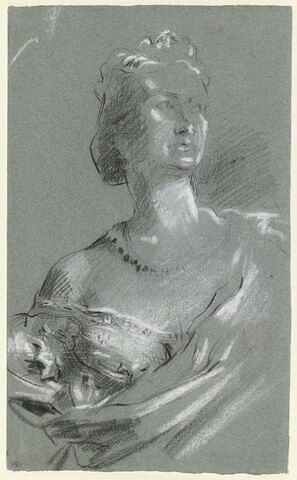 Etude pour le buste de la Princesse Mathilde