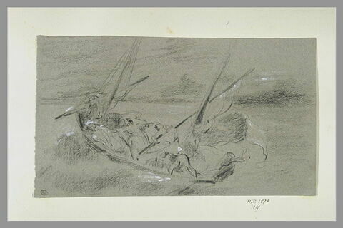 Le Christ endormi pendant la tempête, d'après Delacroix, image 1/1