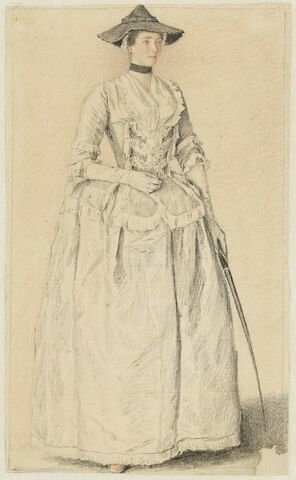 Portrait de madame Gaspard de Péleran, épouse du consul de France à Smyrne