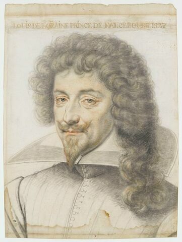 Portrait de Louis de Lorraine, prince de Phalsbourg (1588-1631)