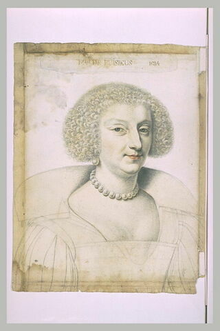 Portrait de Charlotte d'Etampes-Valençay, de Puisieux (1597-?), image 2/2