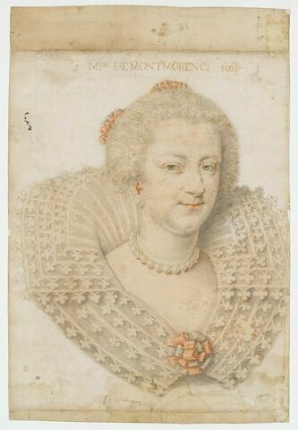 Portrait de Marie-Félicie Orsini, dame de Montmorency (1606-1666)