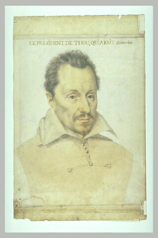 Portrait du président Jacques-Auguste de Thou (1553-1617), image 2/2