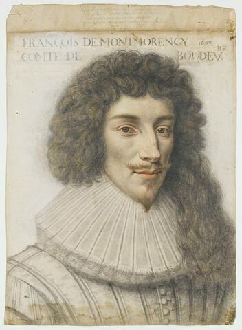 Portrait de François de Montmorency, comte de Bouteville (1600-1627)
