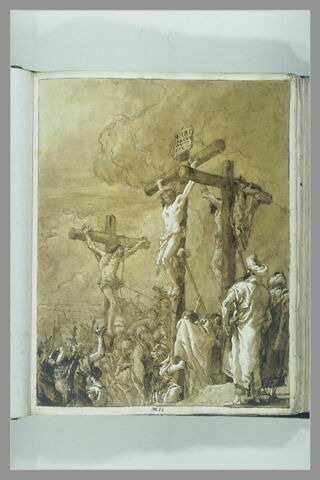 Le Christ en Croix entre les deux larrons, image 2/2