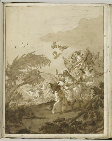 La Fuite en Egypte : le Miracle du Palmier, image 1/2