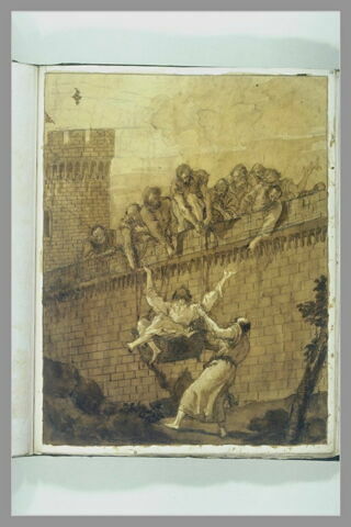 Saint Paul s'évadant de Damas dans un panier, image 2/2
