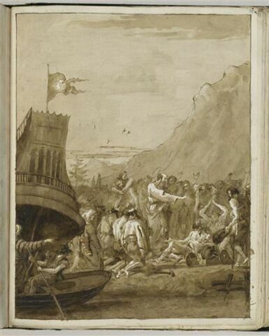 Saint Paul guérit un paralytique à Lystra, image 1/2