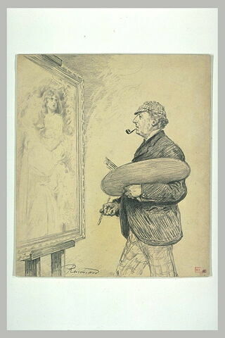 Portrait de Sir J.E. Millais, image 2/2