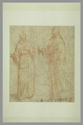 Etude de deux saints religieux, image 2/2