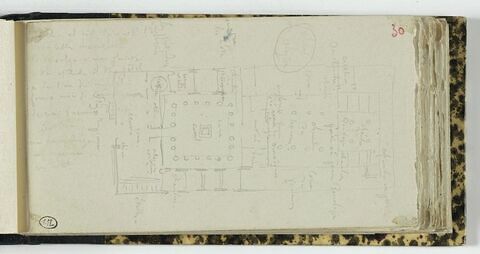 Plan du Palais d'Ulysse à Ithaque