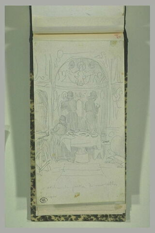 Mont Athos, atelier de peintres au monastère d'Iviron, image 2/2