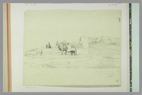 Un puits animé de figures, dans un paysage  en Galilée, image 1/1