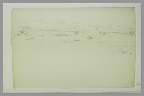 Vue panoramique d'une contrée désertique : Arabie, image 1/1