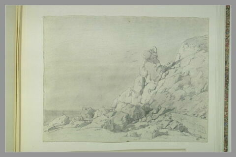 Grève et rochers sur le bord de la mer, image 1/1