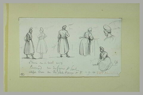 Six études de femme, image 1/1
