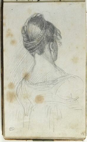 Portrait de femme de dos, image 1/1
