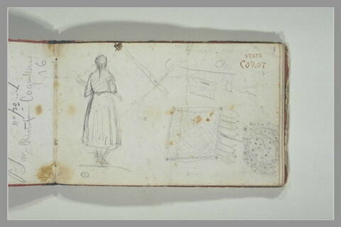 Femme de dos, et outillage, image 1/1
