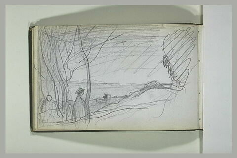 Paysage avec une figure, image 1/1