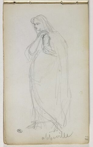 Femme debout portant un calice, Abbeville, image 1/2