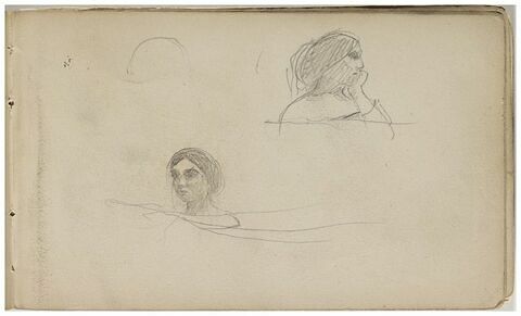 Deux têtes de femmes, image 1/2