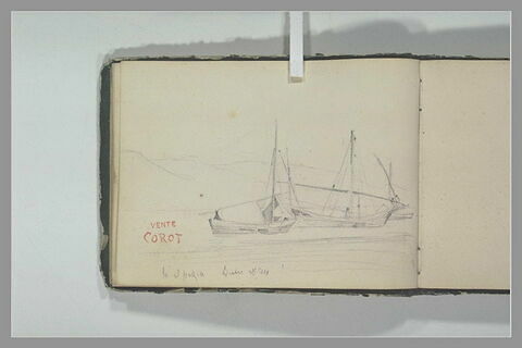 Bateaux de pêche, La Spezia 1834, image 2/2