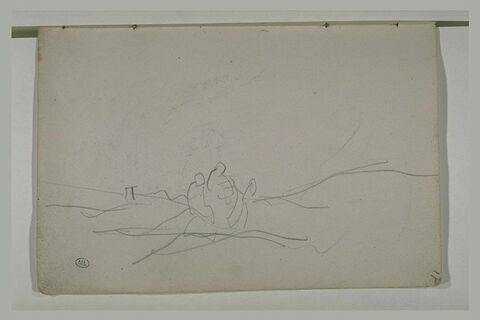 Deux figures dans un paysage, image 1/1