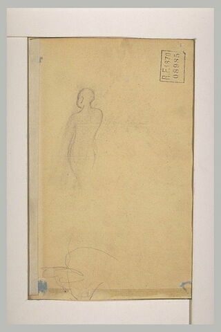 Homme nu, vu de dos, image 1/1