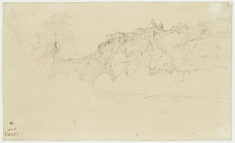 Le palais Chigi à Ariccia émergeant des arbres, image 1/2