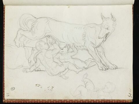 La louve romaine allaitant Romulus et Rémus
