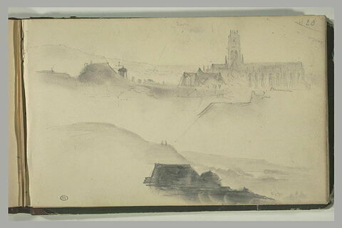 Paysage : vue panoramique de la cathédrale de Rouen?, image 1/1