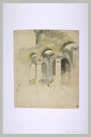 Ruines de la chapelle de l'abbaye de Valmont, image 2/2